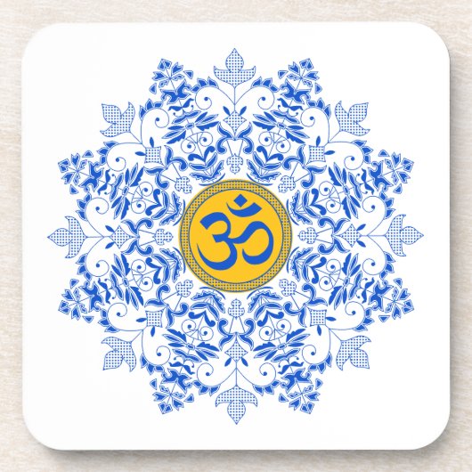 Om design bier onderzetter (Voorkant)