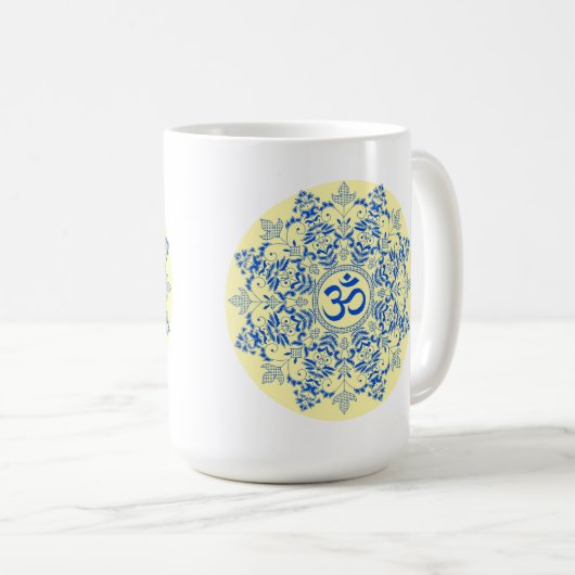 Om design koffiemok (Voorkant rechts)