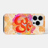Om Devine Sympbol iPhone Hoesje (Achterkant horizontaal)