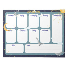 Om deze week te doen notitieblok