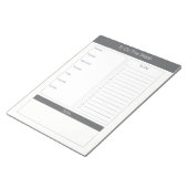 Om deze week te doen - Weekplanning - Koolstof Notitieblok (Schuin)