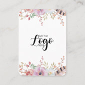 om een bachelorette te hebben en om je haar tegen visitekaartje (Achterkant)