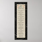 Om een blijvende liefde te bouwen - zwarte Damaspk Poster (Voorkant)