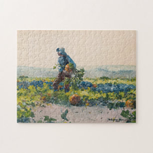 Om een boerenjongen te zijn   Winslow Homer Legpuzzel