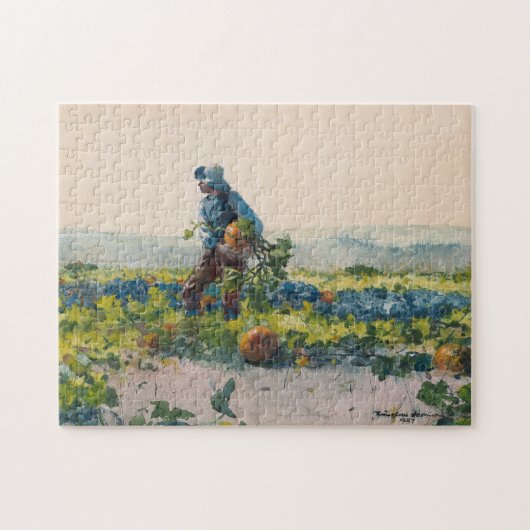 Om een boerenjongen te zijn | Winslow Homer Legpuzzel (Horizontaal)