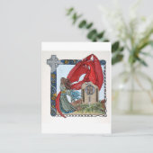 Om een Briefkaart van de koning te ontketenen (Staand voorkant)