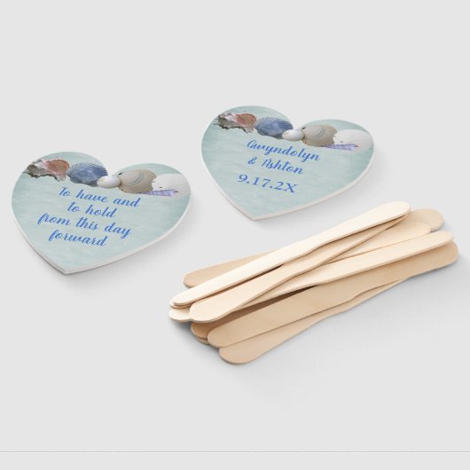 Om een bruiloft te hebben en vast te houden... handwaaier (Niet-gemonteerd)