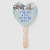 Om een bruiloft te hebben en vast te houden... handwaaier (Voorkant)