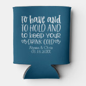 Om een bruiloft te moeten houden blikjeskoeler (Voorkant)