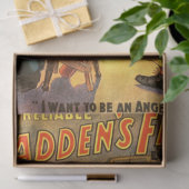 Om een engelendecoupage te zijn tissuepapier (Geschenk)