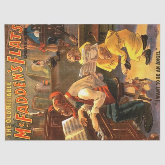 Om een engelendecoupage te zijn tissuepapier (Voorkant)