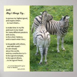 Om een goede vriend te zijn... poster