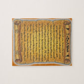 Om een heks-Pagan-puzzel te worden Legpuzzel (Horizontaal)