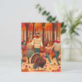 Om een kalkoen te vangen (Staand voorkant)