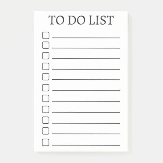 Om een lijst te maken met de moderne praktische ag post-it® notes (Voorkant)