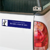 Om een proef door jury te hebben bumpersticker (Op Truck)