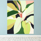 Om een tuin te Planten is morgen geloven Canvas Afdruk (Insitu (Houten vloer))