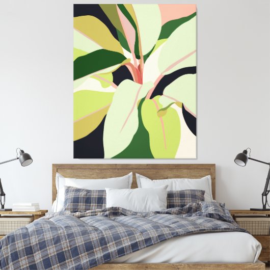 Om een tuin te Planten is morgen geloven Canvas Afdruk (Insitu (Slaapkamer))