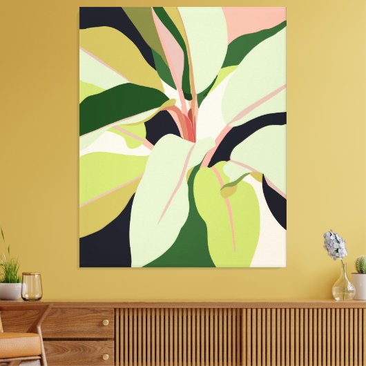 Om een tuin te Planten is morgen geloven Canvas Afdruk (Insitu (Woonkamer))