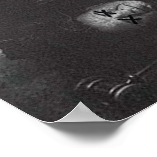 Om een vlinder te poetsen poster (Hoek)