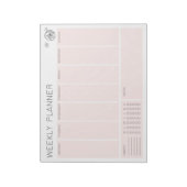 Om een wekelijkse Notitieblok van de Planner te do (Linkerzijde)