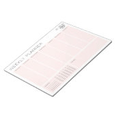 Om een wekelijkse Notitieblok van de Planner te do (Schuin)