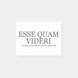 Om eerder te zijn dan om te verschijnen - donker post-it® notes