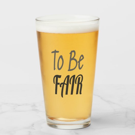 Om eerlijk te zijnKenny Glas (Voorkant gevuld)