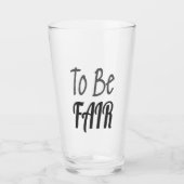 Om eerlijk te zijnKenny Glas (Voorkant)