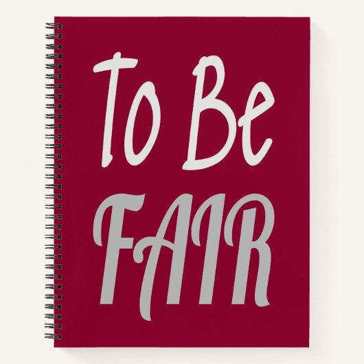 Om eerlijk te zijnKenny Notitieboek (Voorkant)