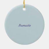 Om- en lotusregenboogkleursymbolen op ornament (Achterkant)