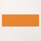 Om en Mandala in Sinaasappel en zwart Yogamat (Achterkant (horizontaal))