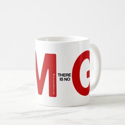 OM-er is geen G-mok voor koffie Koffiemok (Voorkant rechts)