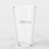 om fair letterkenny Glass Cup te zijn Glas (Achterkant)