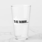 om fair letterkenny Glass Cup te zijn Glas (Voorkant)