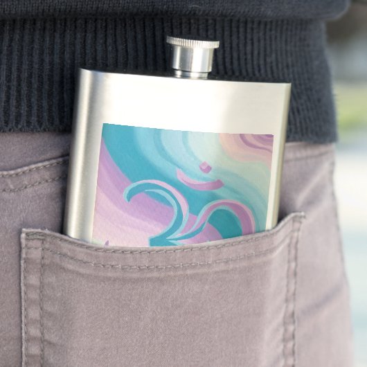 Om Flask Flacon (Voorbeeld)