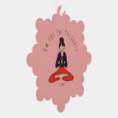 Om For The Holidays Ornament Card Kaart (Rechts)