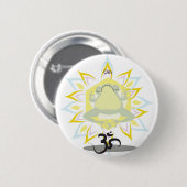 Om Frog Button (Voorkant /achterkant)