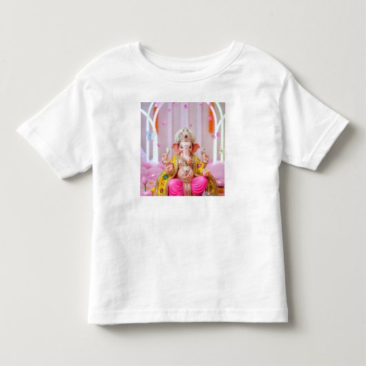 ✨ Om Ganesh – Goddelijk Symbool van Wijsheid & Wel Kinder Shirts (Voorkant)