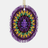 Om Ganesh Mandala Keramisch Ornament (Rechts)