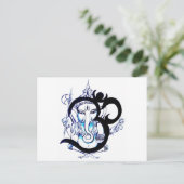 OM - Ganesha Briefkaart (Staand voorkant)