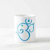 Om-ganpati-turqoise Koffiemok (Center)
