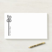 Om gepersonaliseerde post te doen, noteert het post-it® notes (Op bureau)