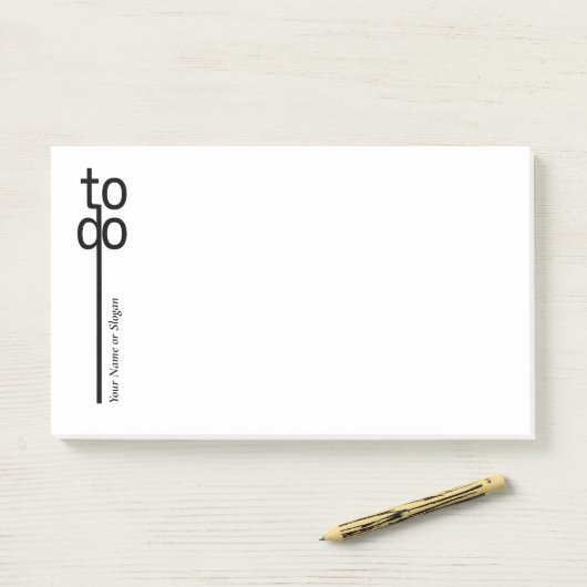 Om gepersonaliseerde post te doen, noteert het post-it® notes (Op bureau)