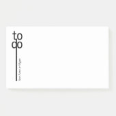 Om gepersonaliseerde post te doen, noteert het post-it® notes (Voorkant)