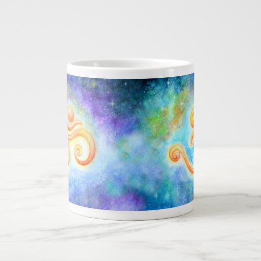 Om Glow Grote Koffiekop (Voorkant)