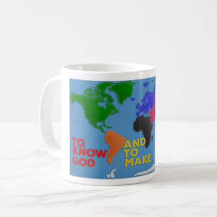 Om God te kennen en Hem bekend te maken als een vi Koffiemok