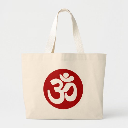 Om Grote Tote Bag (Voorkant)
