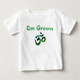 Om Grown Green Baby T-shirt