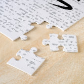 Om HAPPINESS te leren, citaat uit het leven Legpuzzel (Zijkant)